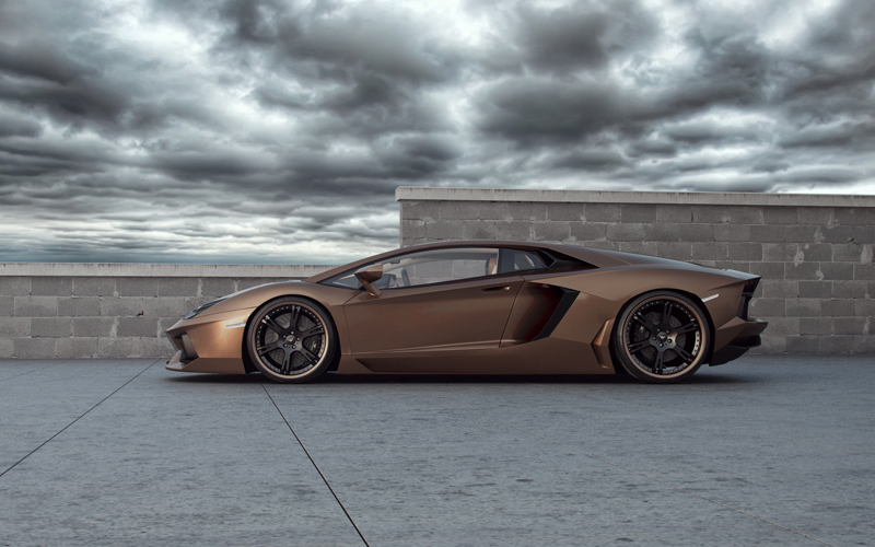 photo 6 Lamborghini Aventador custom wheels 6Sporz²  20x10.0, ET , tire size 255/30 R20. 21x12.5 ET 355/25 R21