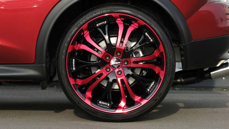 photo 1 Nissan Juke custom wheels Barracuda Tzunamee 20x9.0, ET , tire size 255/30 R20. x ET 