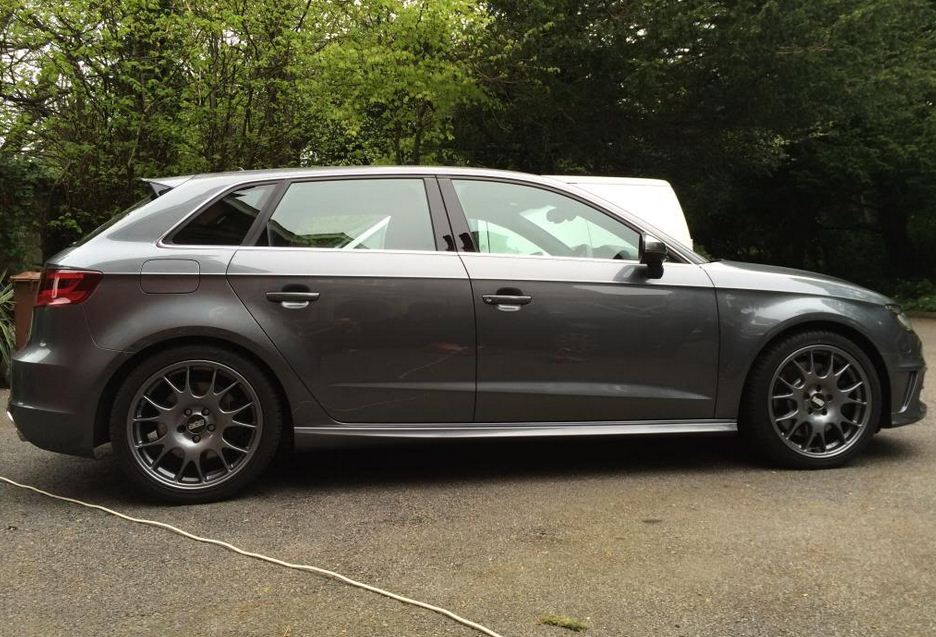 photo 2 Audi S3 custom wheels BBS CO 18x8.0, ET +44, tire size 225/40 R18. x ET