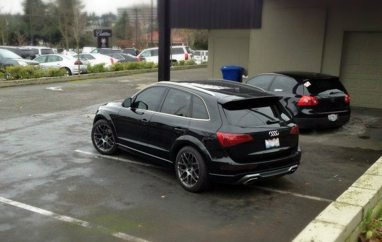 photo 1 Audi Q5 custom wheels HRE  P40 20x9.5, ET +10, tire size 255/45 R20. x ET