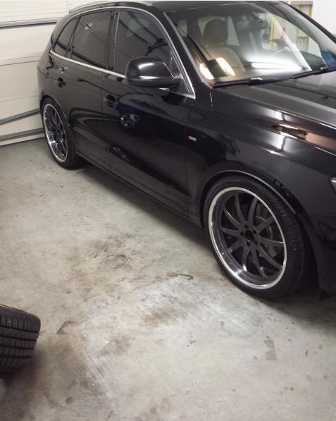 photo 1 Audi Q5 custom wheels Modulare  M15 22x9.5, ET +35, tire size 265/35 R22. x ET