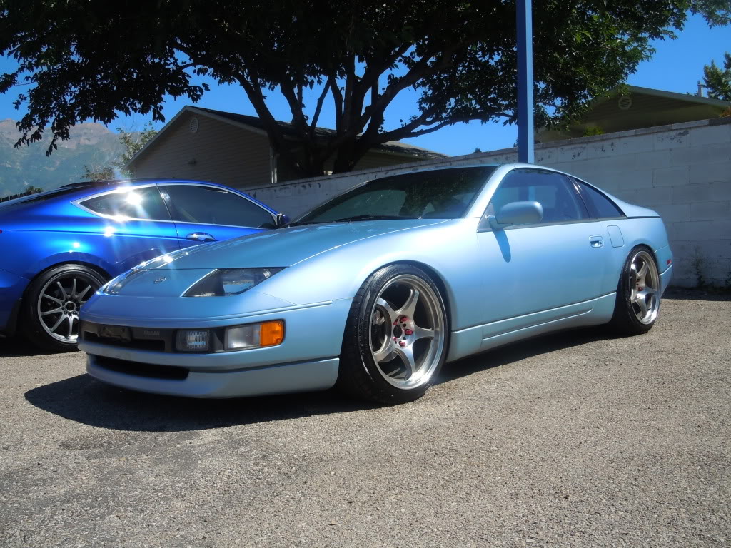 photo 1 Nissan 300ZX 2-seat custom wheels 5zigen FN01R-C 18x9.5, ET +15, tire size 245/40 R18. 18x9.5 ET+22 