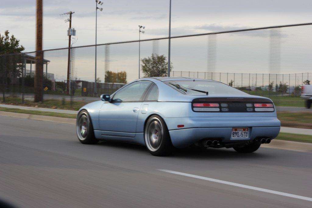 photo 3 Nissan 300ZX 2-seat custom wheels 5zigen FN01R-C 18x9.5, ET +15, tire size 245/40 R18. 18x9.5 ET+22 