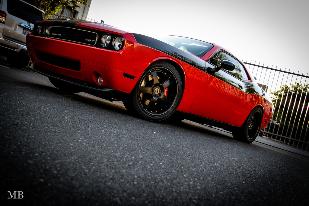 photo 1 Dodge Challenger custom wheels Stack Performance  20x, ET , tire size 245/45 R20. x ET 285/45 R