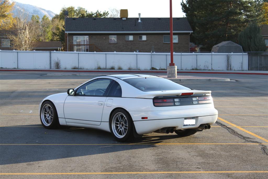 photo 4 Nissan 300ZX 2-seat custom wheels enkei rpf1 17x9.0, ET +22, tire size 245/40 R17. 17x10.0 ET+38 265/40 R17