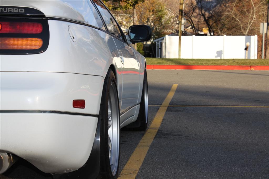 photo 5 Nissan 300ZX 2-seat custom wheels enkei rpf1 17x9.0, ET +22, tire size 245/40 R17. 17x10.0 ET+38 265/40 R17
