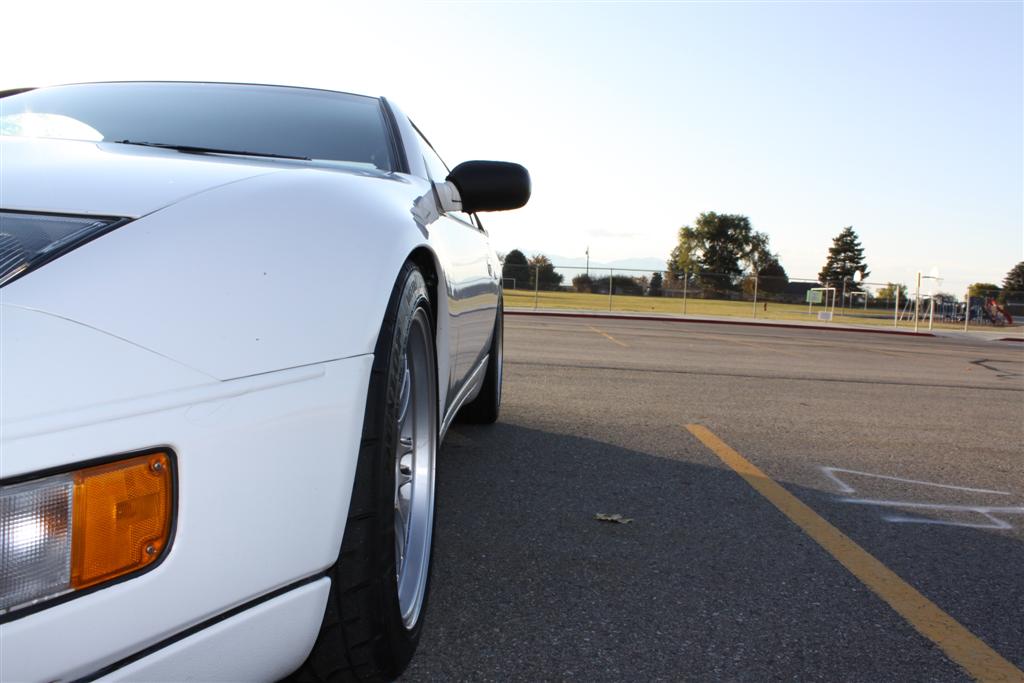 photo 7 Nissan 300ZX 2-seat custom wheels enkei rpf1 17x9.0, ET +22, tire size 245/40 R17. 17x10.0 ET+38 265/40 R17