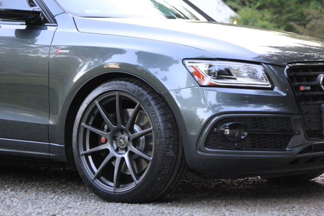 photo 1 Audi Q5 custom wheels Forgestar  CF-10 21x10.0, ET +28, tire size 285/35 R21. x ET 