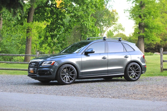 photo 3 Audi Q5 custom wheels Forgestar  CF-10 21x10.0, ET +28, tire size 285/35 R21. x ET 