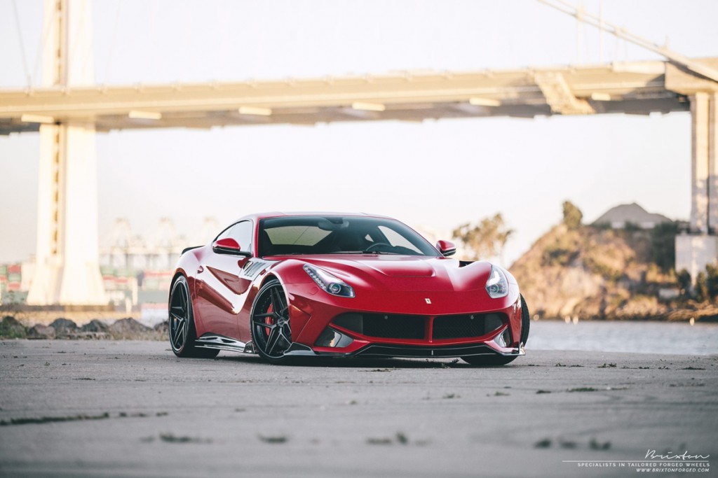 photo 3 Ferrari F12berlinetta custom wheels Brixton WR7 Targa Series 21x9.5, ET , tire size X R21. 22x12.0 ET 