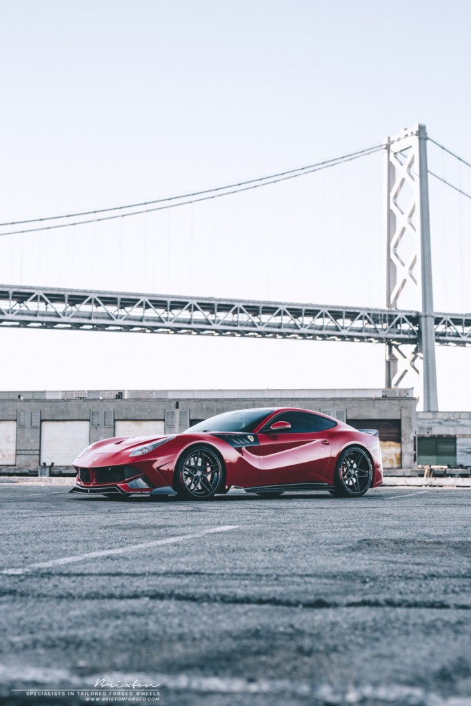 photo 2 Ferrari F12berlinetta custom wheels Brixton WR7 Targa Series 21x9.5, ET , tire size X R21. 22x12.0 ET 