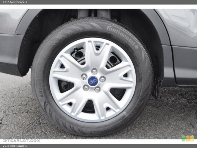 photo 1 Ford Escape custom wheels OEM Ford Escape S 17x7.5, ET +40, tire size 235/55 R17. x ET