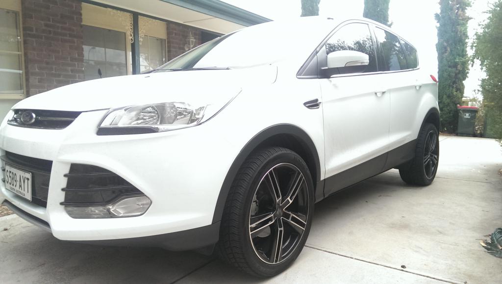 photo 1 Ford Escape custom wheels Lenso ES6 19x8.5, ET , tire size 255/40 R19. 19x9.5 ET 