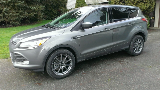 photo 2 Ford Escape custom wheels Sport Edition A9 18x8.0, ET +48, tire size 235/50 R18. x ET