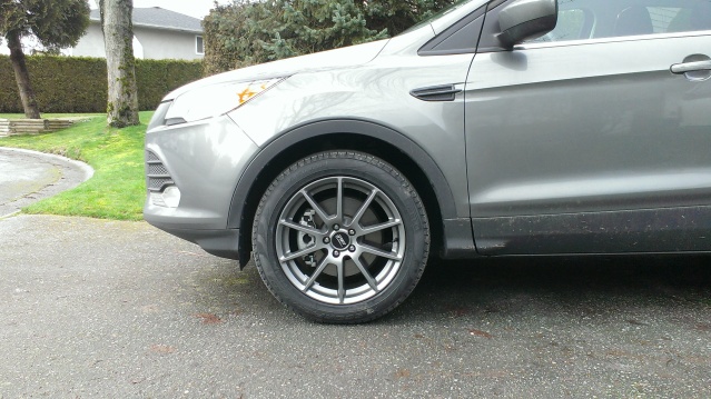 photo 1 Ford Escape custom wheels Sport Edition A9 18x8.0, ET +48, tire size 235/50 R18. x ET