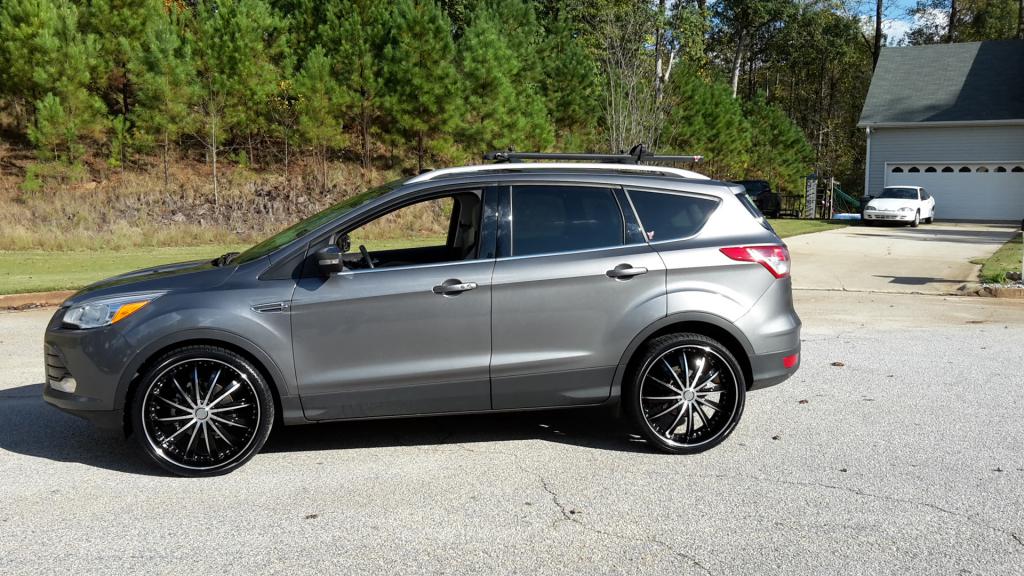 photo 2 Ford Escape custom wheels   22x8.5, ET , tire size 245/30 R22. x ET