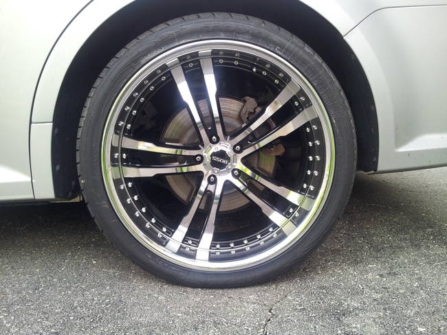 photo 1 Ford Flex custom wheels Boss 337 22x9.0, ET , tire size 265/35 R22. x ET