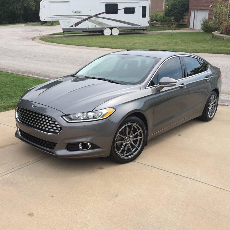 photo 2 Ford Fusion custom wheels Konig Oversteer 18x8.0, ET +45, tire size 235/45 R18. x ET