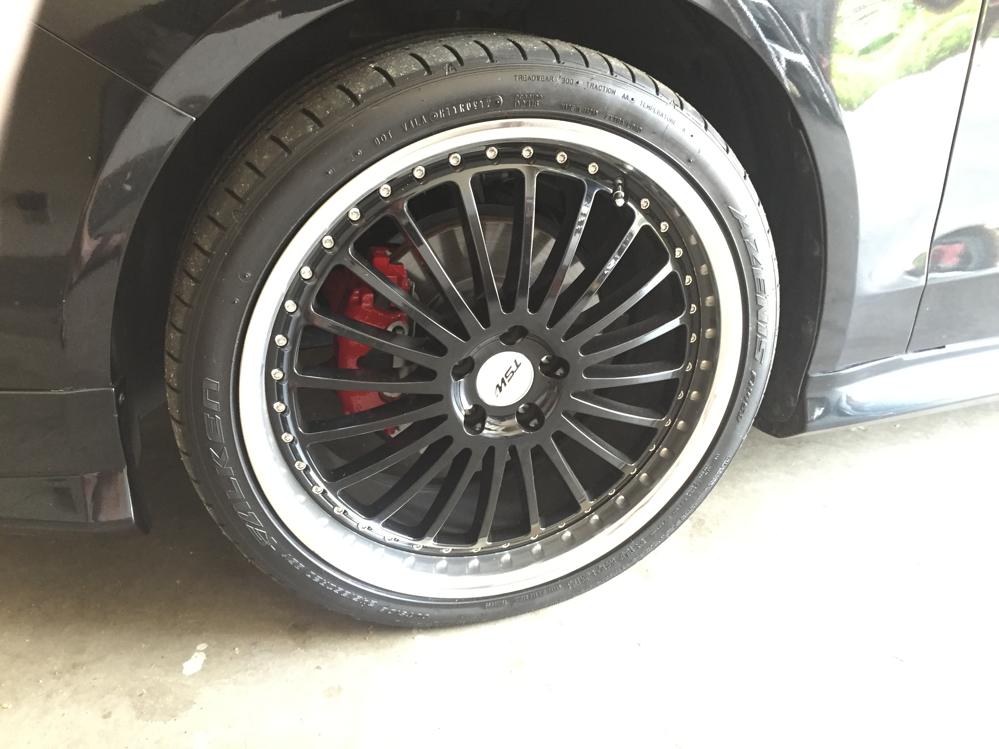 photo 1 Ford Fusion custom wheels TSW Silverstone 20x8.5, ET , tire size X R20. x ET