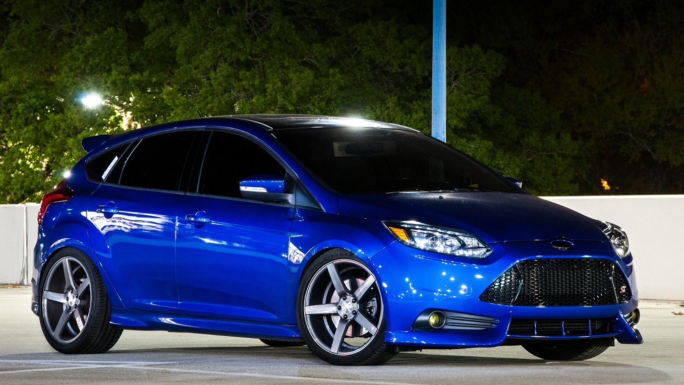 photo 1 Ford Focus ST custom wheels MKS 550 19x8.5, ET +40, tire size 255/35 R19. x ET 