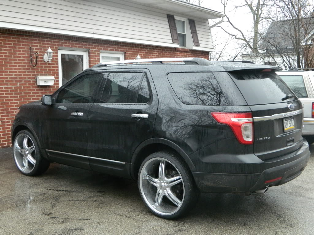 photo 1 Ford Explorer custom wheels Forte 24x, ET , tire size X R24. x ET