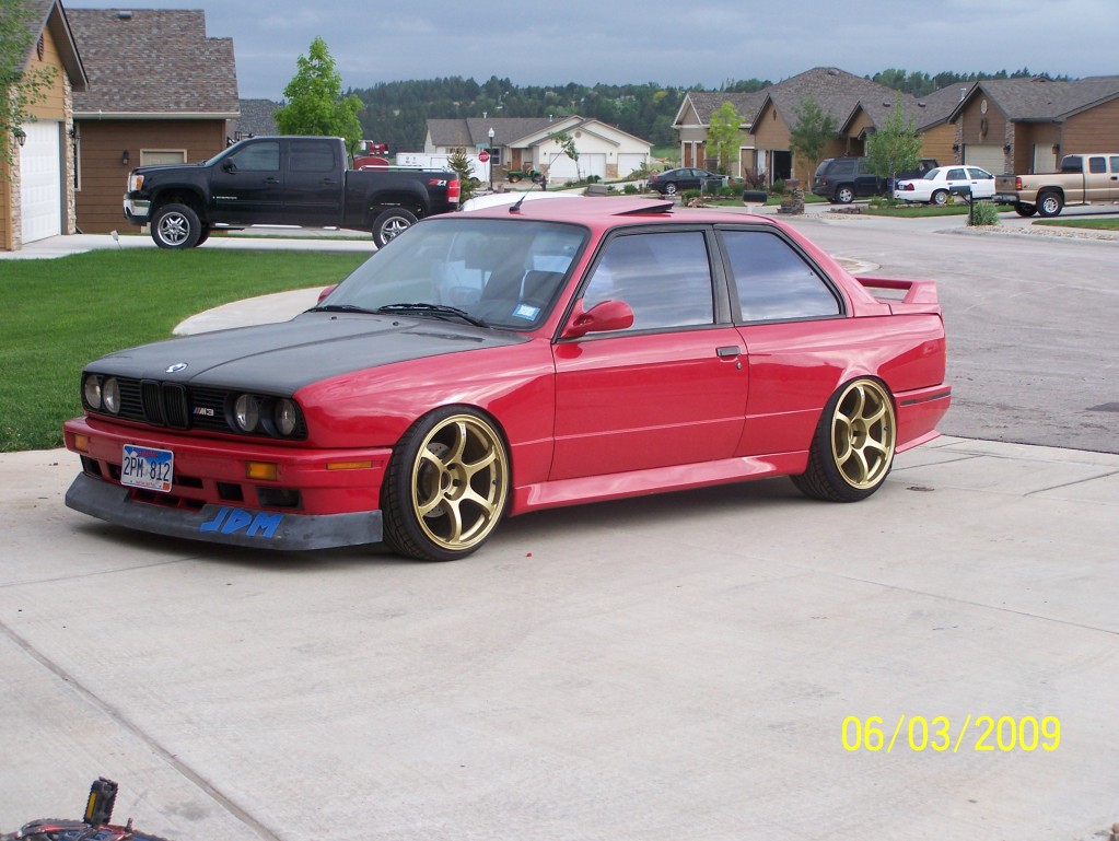 photo 1 BMW M3 custom wheels Advan RGII 18x9.0, ET +7, tire size 215/35 R18. 18x10.0 ET+10 245/35 R18