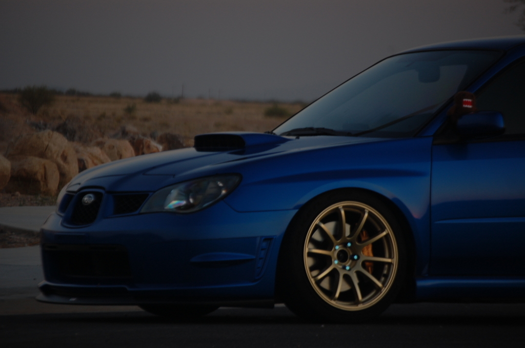 photo 7 Subaru Impreza WRX STi custom wheels Rota G-Force 18x9.0, ET +30, tire size 235/40 R18. x ET 