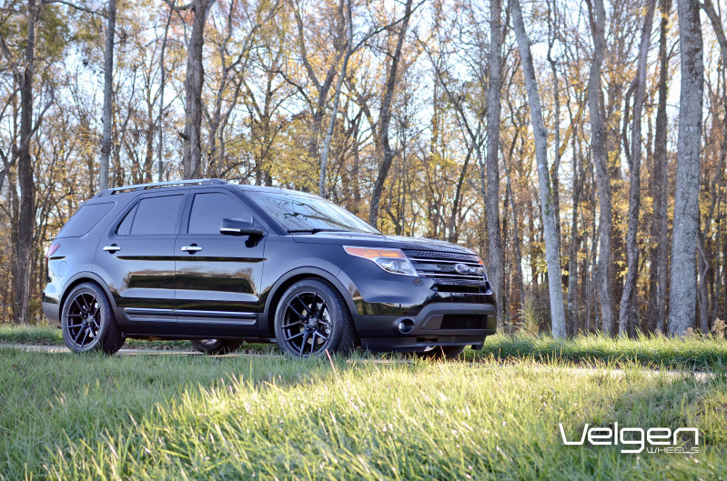 photo 2 Ford Explorer custom wheels Velgen VMB5 20x10.5, ET +45, tire size 295/45 R20. x ET 