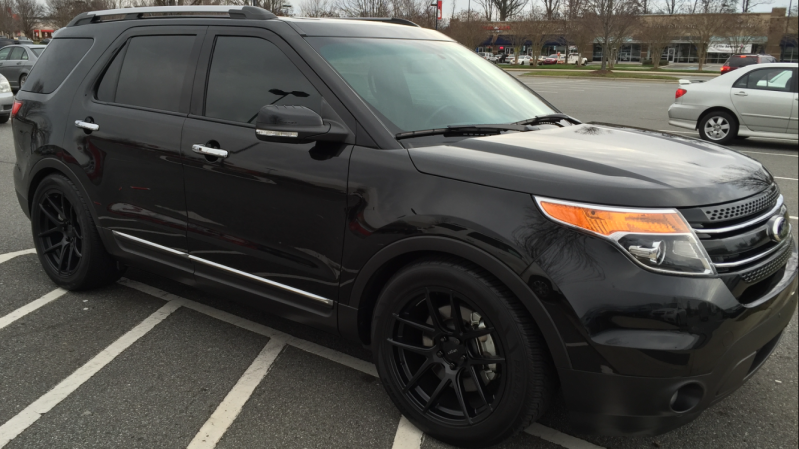 photo 1 Ford Explorer custom wheels Velgen VMB5 20x10.5, ET +45, tire size 295/45 R20. x ET 