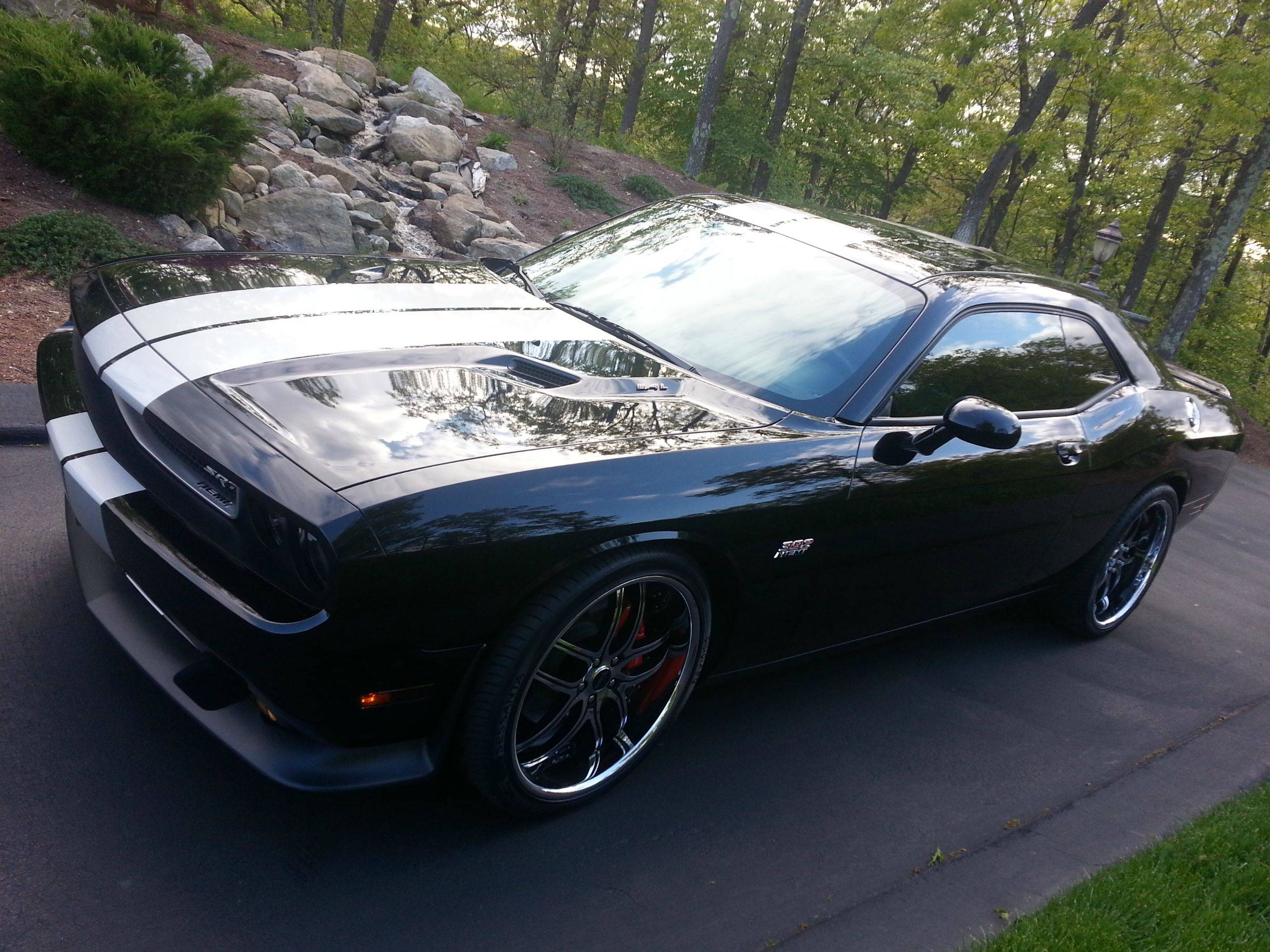photo 1 Dodge Challenger custom wheels   22x9.0, ET , tire size 265/35 R22. 22x10.5 ET 315/30 R22