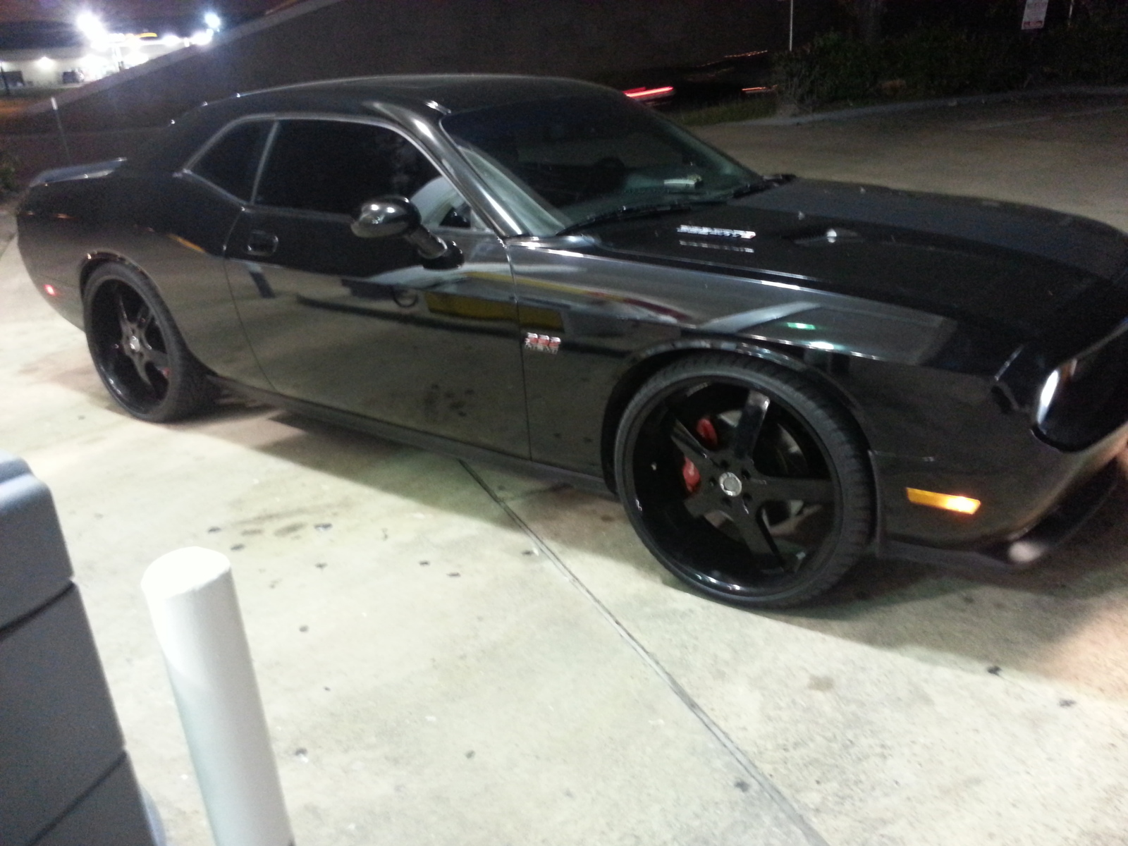 photo 1 Dodge Challenger custom wheels   24x9.5, ET , tire size 275/25 R24. x ET 
