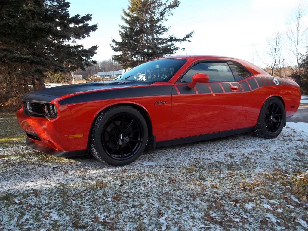 photo 2 Dodge Challenger custom wheels Bravado Tribute 20x9.5, ET +18, tire size 255/45 R20. x ET 275/45 R
