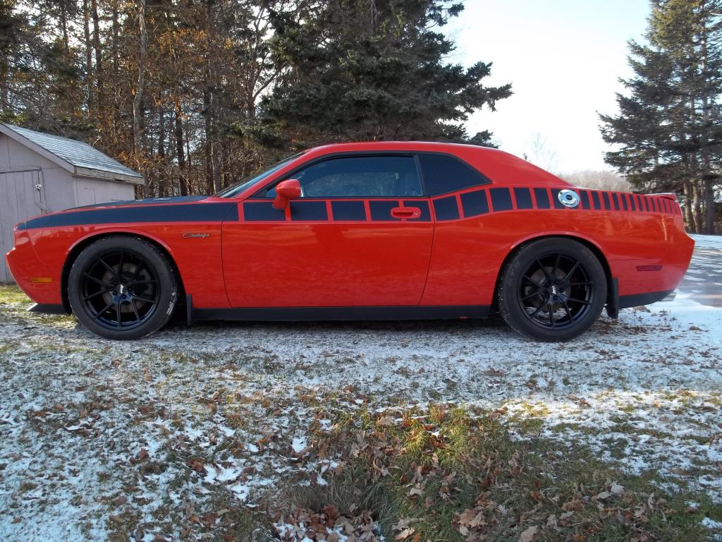 photo 3 Dodge Challenger custom wheels Bravado Tribute 20x9.5, ET +18, tire size 255/45 R20. x ET 275/45 R