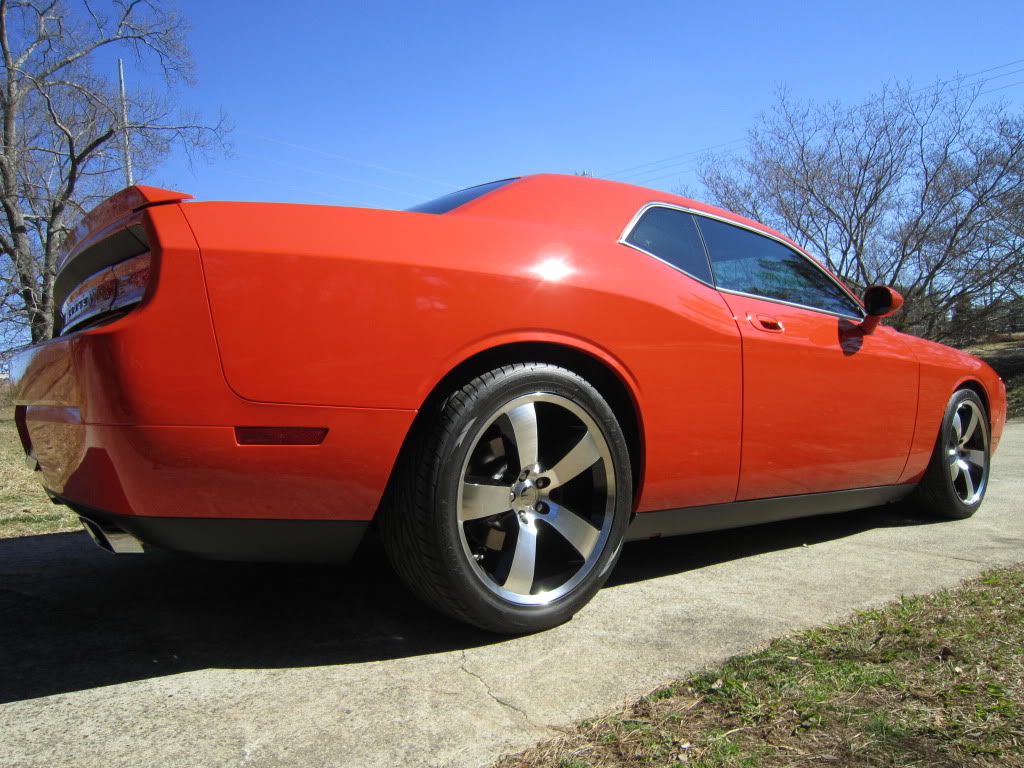 photo 1 Dodge Challenger custom wheels   20x9.0, ET , tire size 245/45 R20. x ET 275/40 R