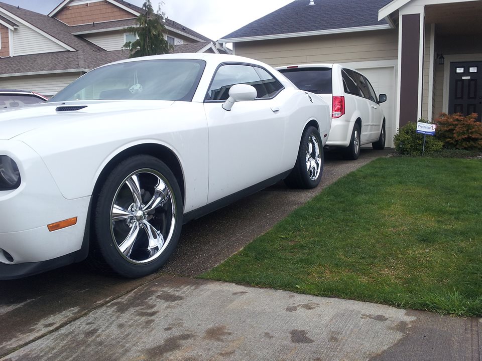 photo 1 Dodge Challenger custom wheels Boss 338 20x8.5, ET , tire size X R20. 20x10.0 ET