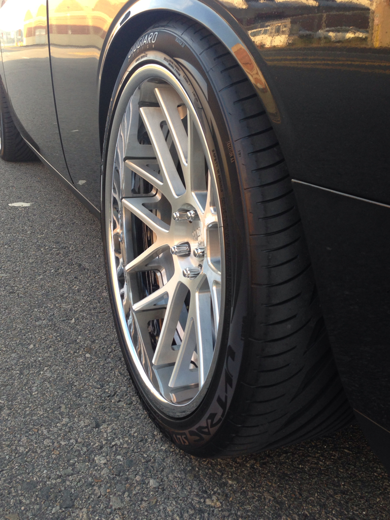 photo 1 Dodge Challenger custom wheels Cor Precise 22x9.5, ET , tire size 265/30 R22. 22x11.0 ET 315/30 R22