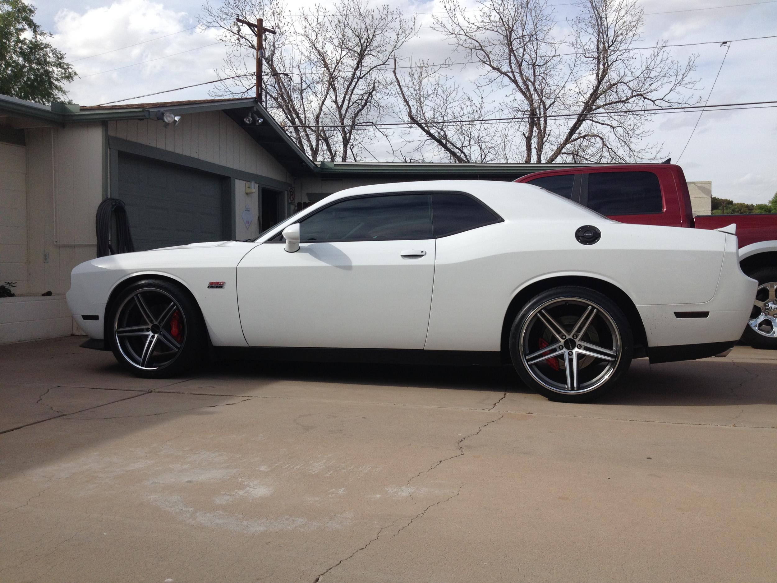 photo 2 Dodge Challenger custom wheels   22x9.5, ET , tire size X R22. 22x11.0 ET