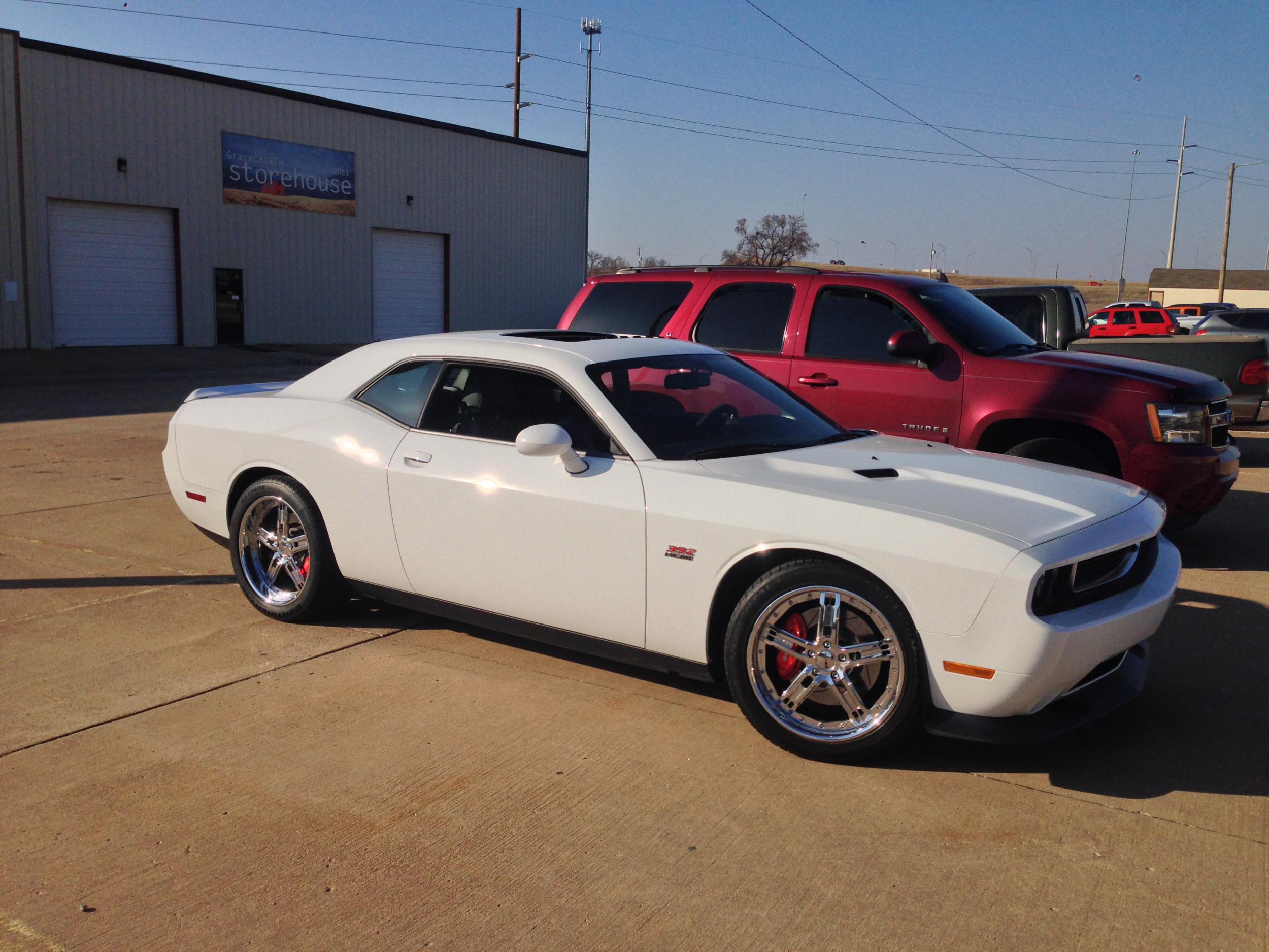 photo 2 Dodge Challenger custom wheels GFG Baghdad 5 20x9.0, ET , tire size 255/45 R20. 20x10.0 ET 295/40 R20