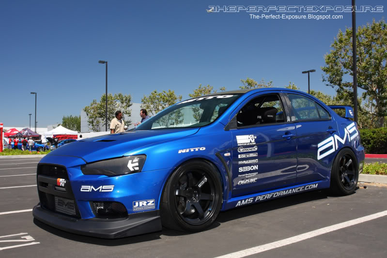 photo 1 Mitsubishi Lancer Evolution custom wheels Enkei TE 18x, ET +15, tire size 275/35 R18. x ET