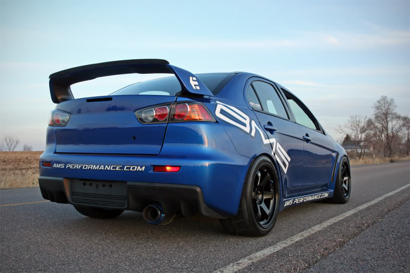 photo 2 Mitsubishi Lancer Evolution custom wheels Enkei TE 18x, ET +15, tire size 275/35 R18. x ET