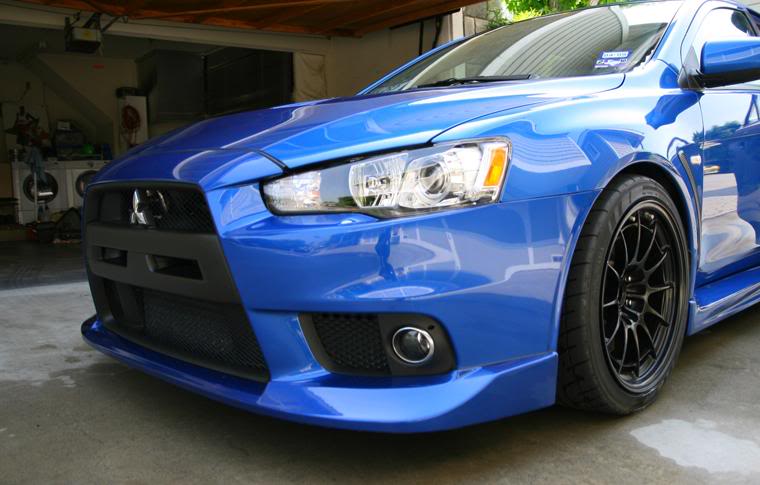 photo 1 Mitsubishi Lancer Evolution custom wheels Enkei NT03 18x10.5, ET +30, tire size X R18. x ET