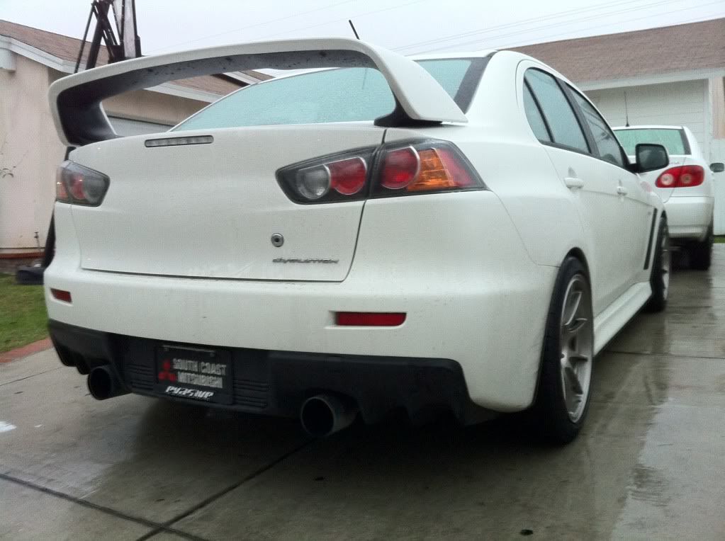 photo 1 Mitsubishi Lancer Evolution custom wheels   18x9.5, ET +10, tire size X R18. x ET