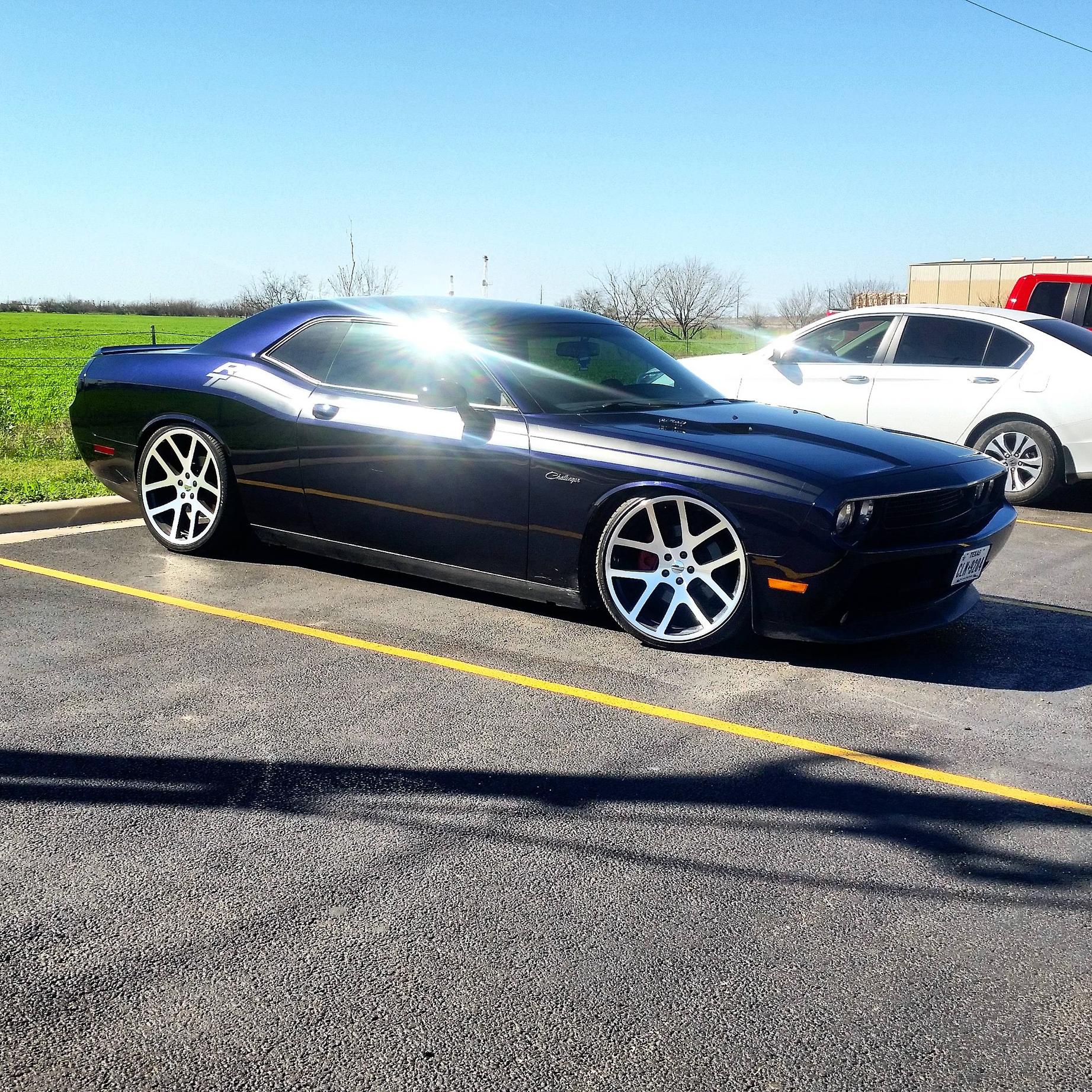 photo 2 Dodge Challenger custom wheels   22x, ET , tire size 245/30 R22. x ET 265/30 R