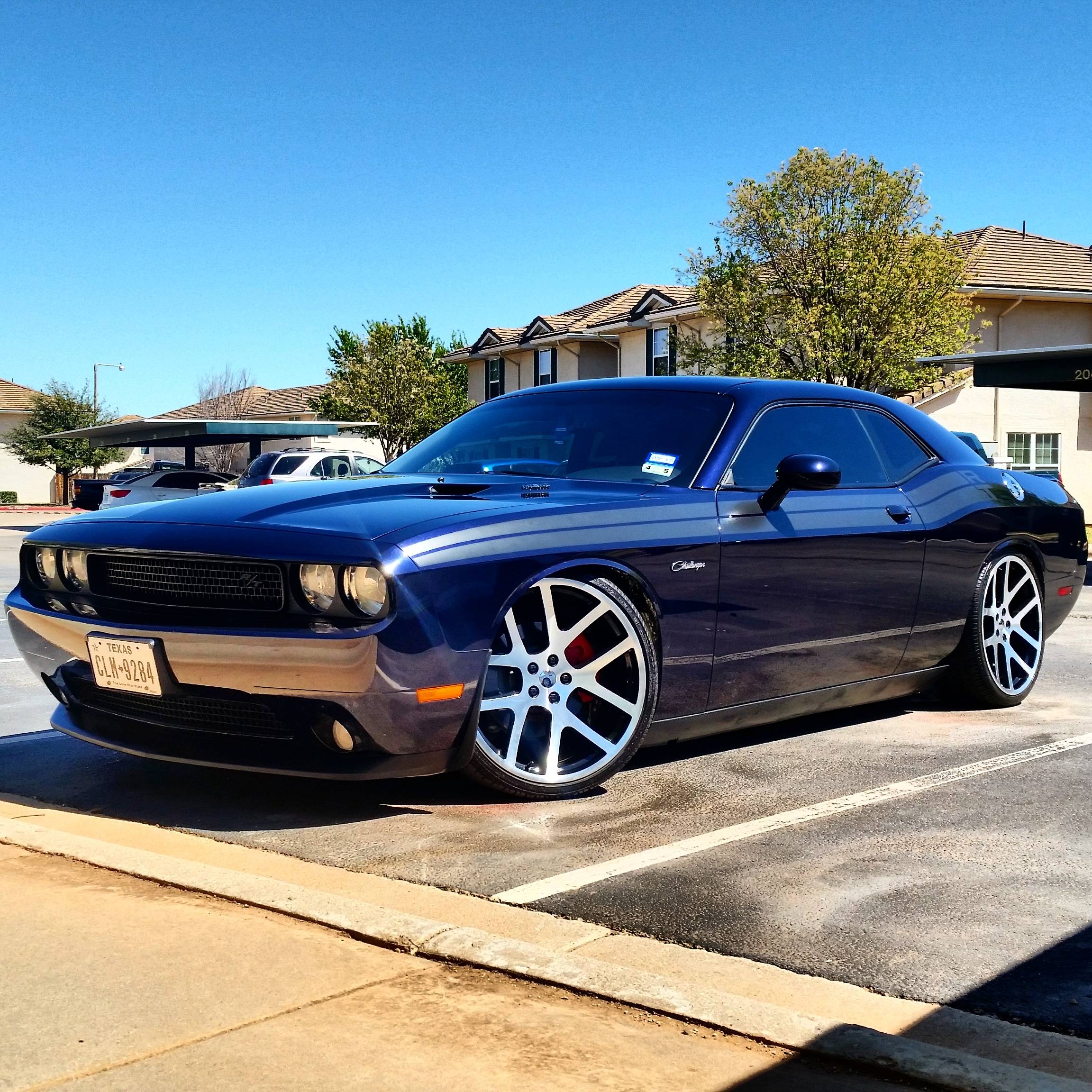 photo 1 Dodge Challenger custom wheels   22x, ET , tire size 245/30 R22. x ET 265/30 R
