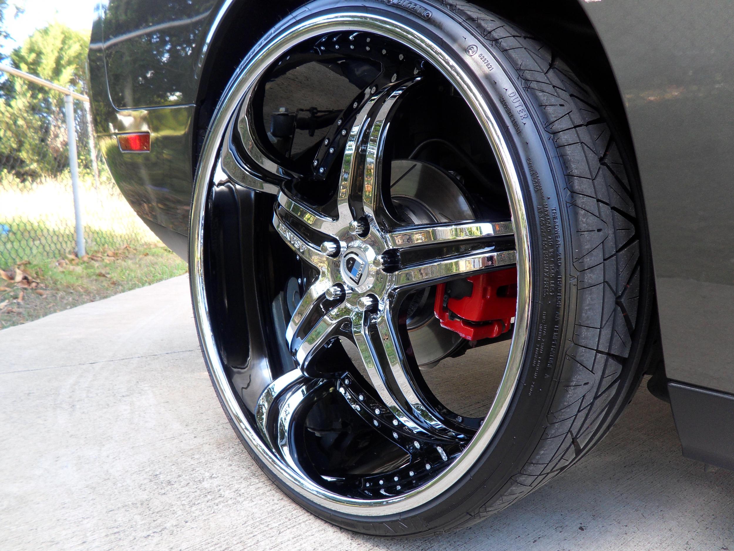 photo 1 Dodge Challenger custom wheels Asanti AFF 144 22x9.5, ET , tire size 255/35 R22. 24x10.0 ET 275/25 R24