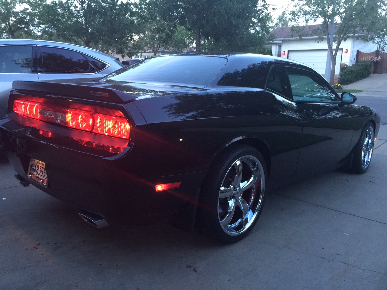 photo 2 Dodge Challenger custom wheels Zinetti  22x, ET , tire size 265/35 R22. x ET 