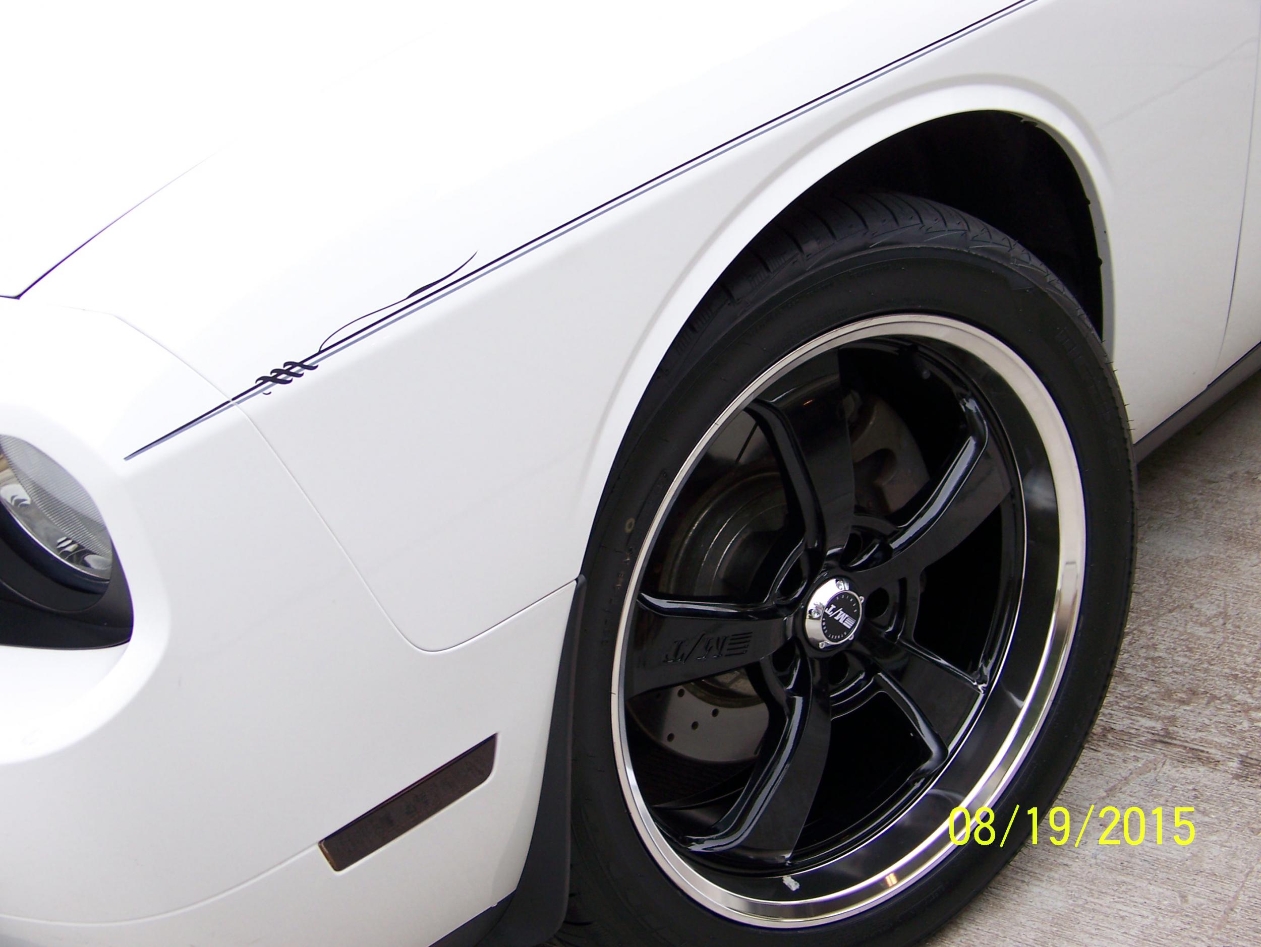 photo 1 Dodge Challenger custom wheels Mickey Thompson Street Comp 20x9.0, ET , tire size 275/40 R20. x ET