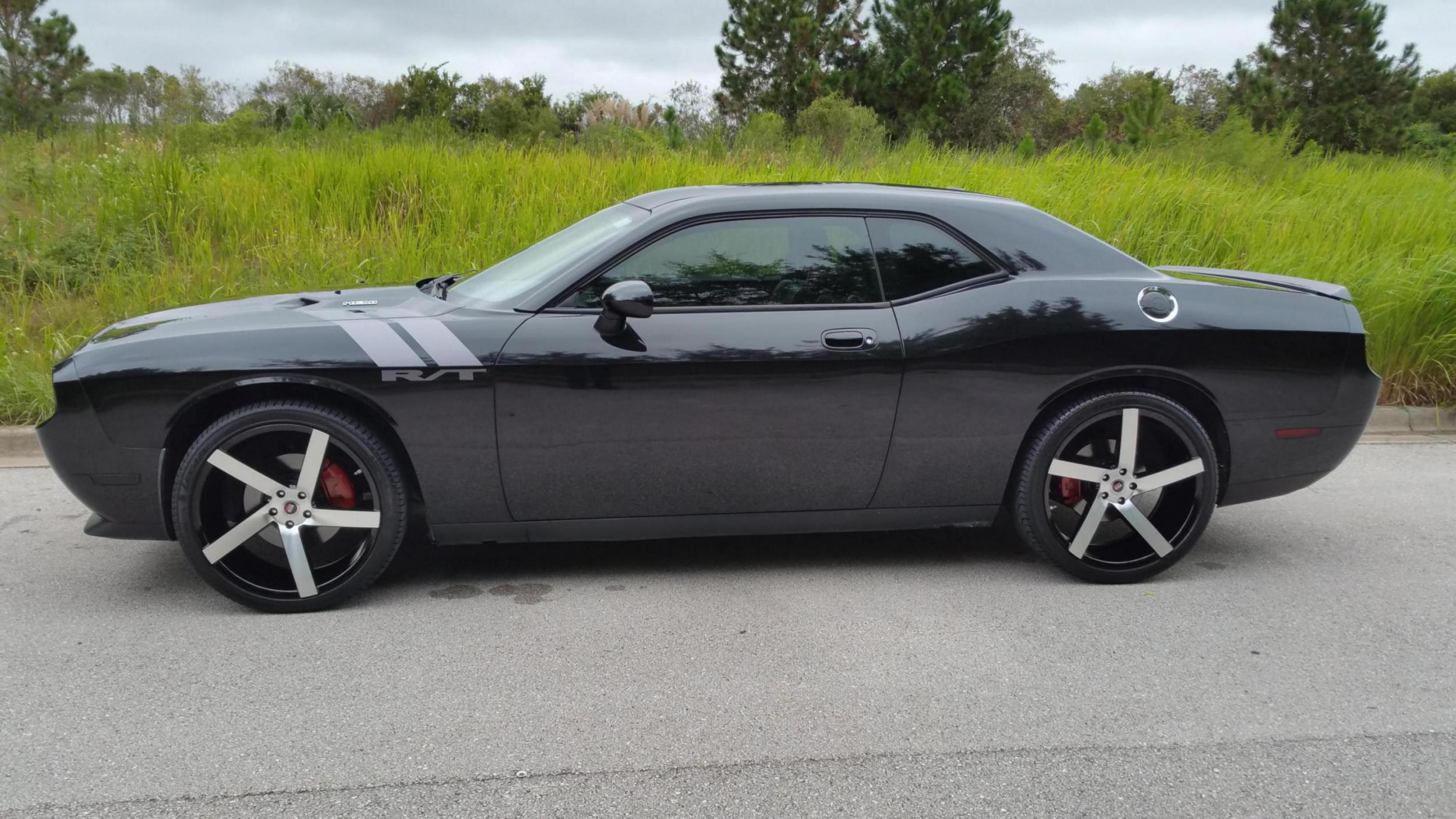 photo 2 Dodge Challenger custom wheels   22x, ET , tire size X R22. x ET 