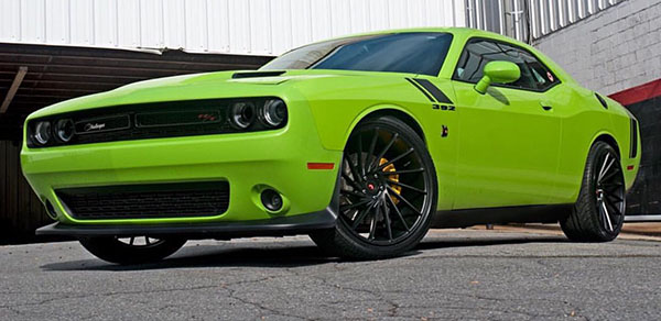 photo 2 Dodge Challenger custom wheels Vossen VPS-305T 22x, ET , tire size 265/35 R22. x ET 295/30 R