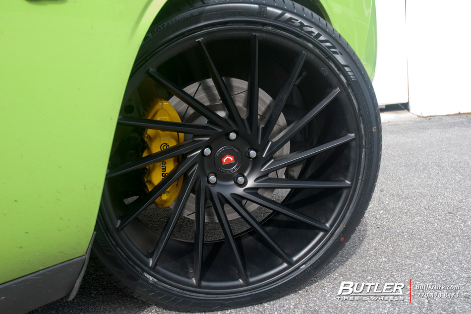 photo 1 Dodge Challenger custom wheels Vossen VPS-305T 22x, ET , tire size 265/35 R22. x ET 295/30 R